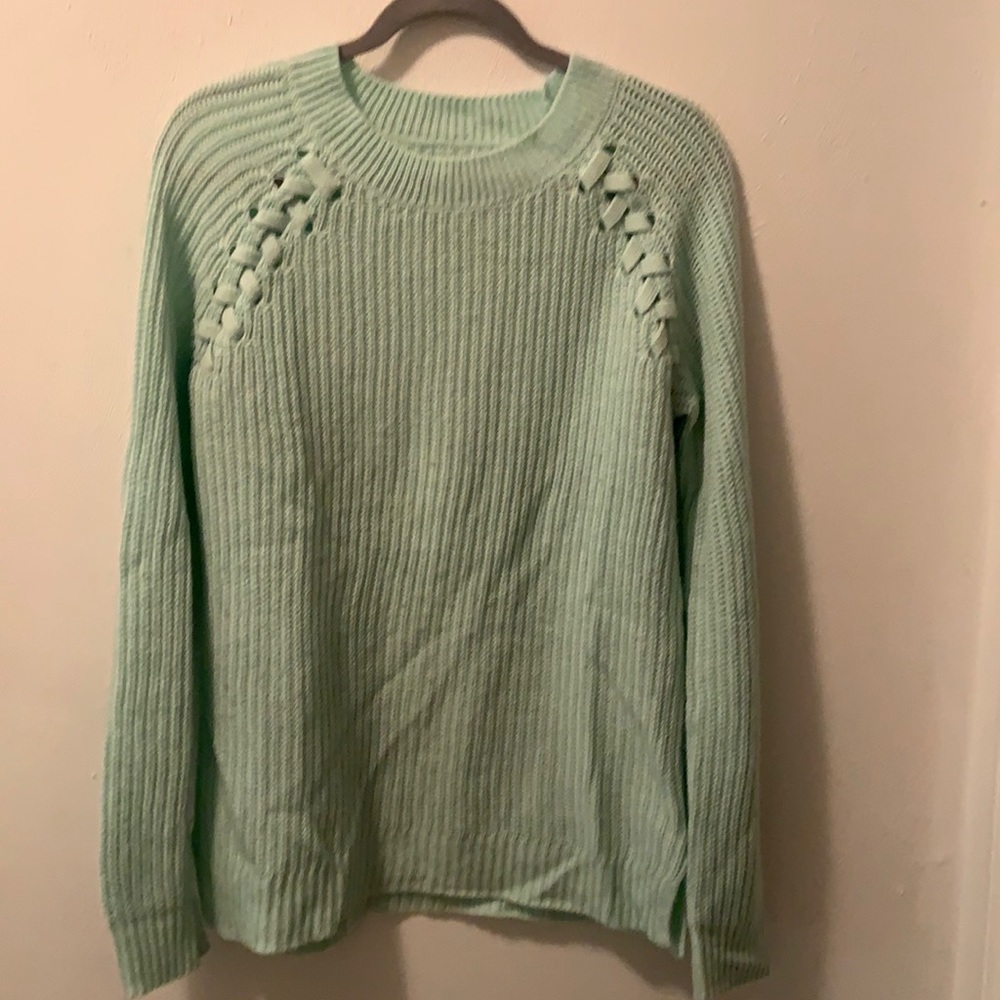 Blue sweater